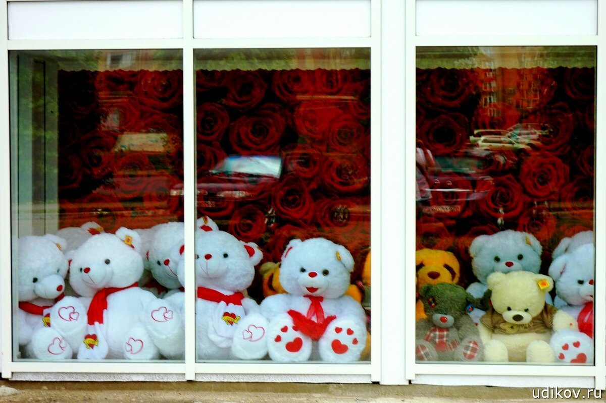 Витрина магазина игрушек