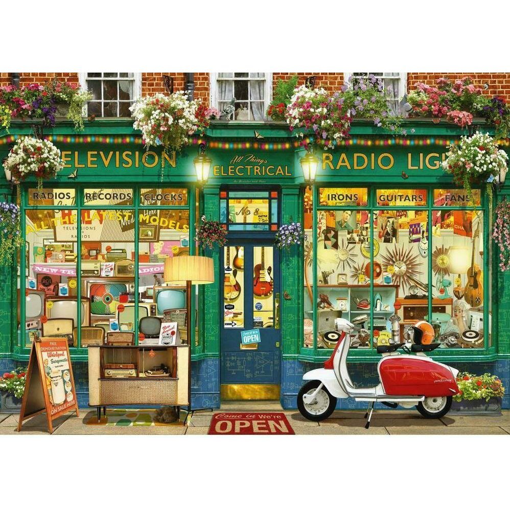 Пазл "Гарри Уолтон. Магазин электроники", 1000 элементов