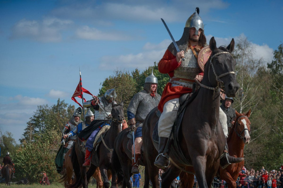 Военно-исторический фестиваль «поле Куликово» в Тульской области