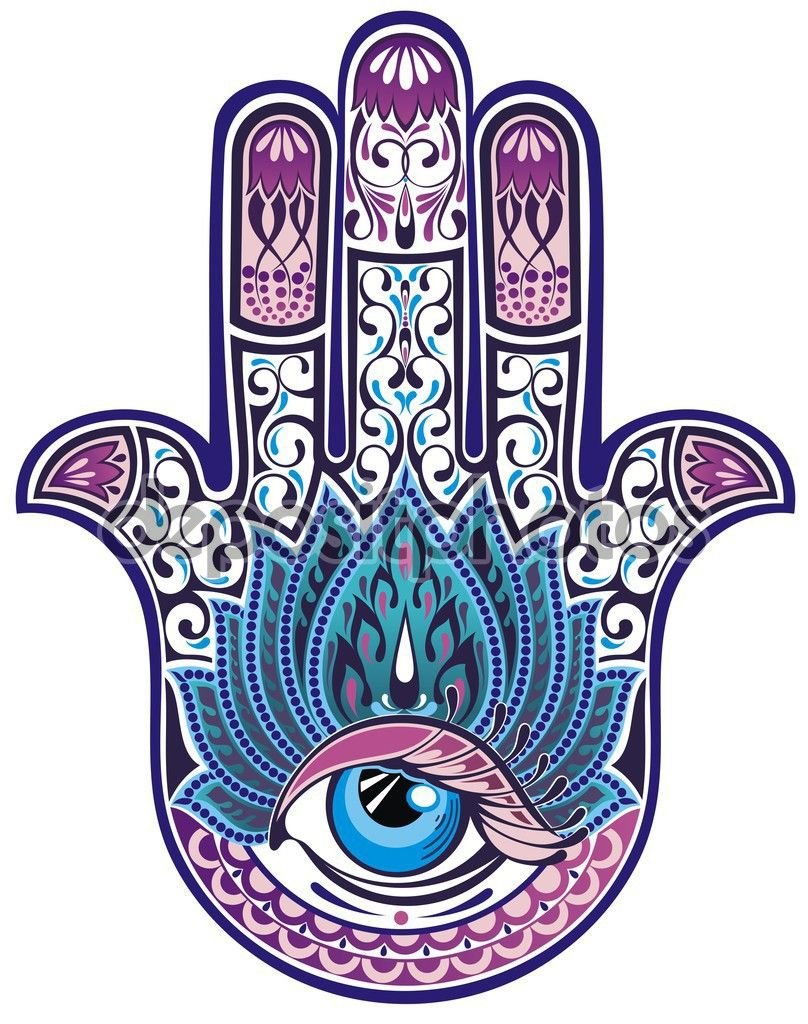 Глаз Фатимы крючком