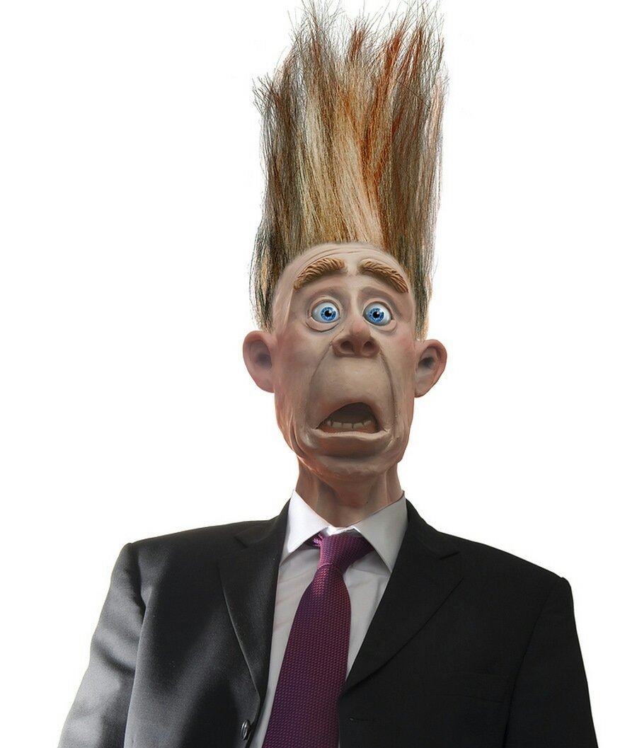 Удивленный парень