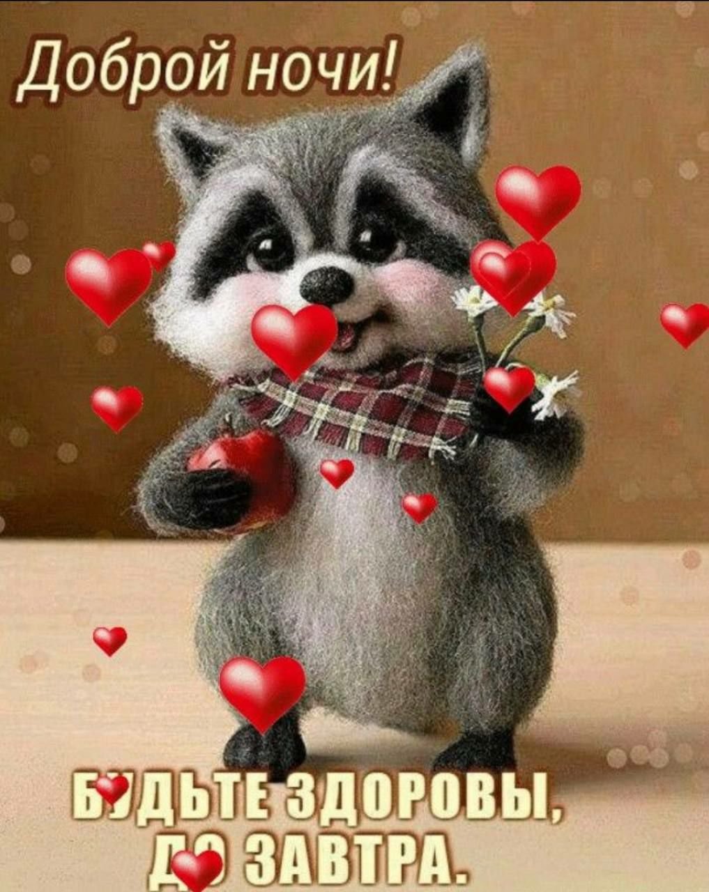 Авторская игрушка енот