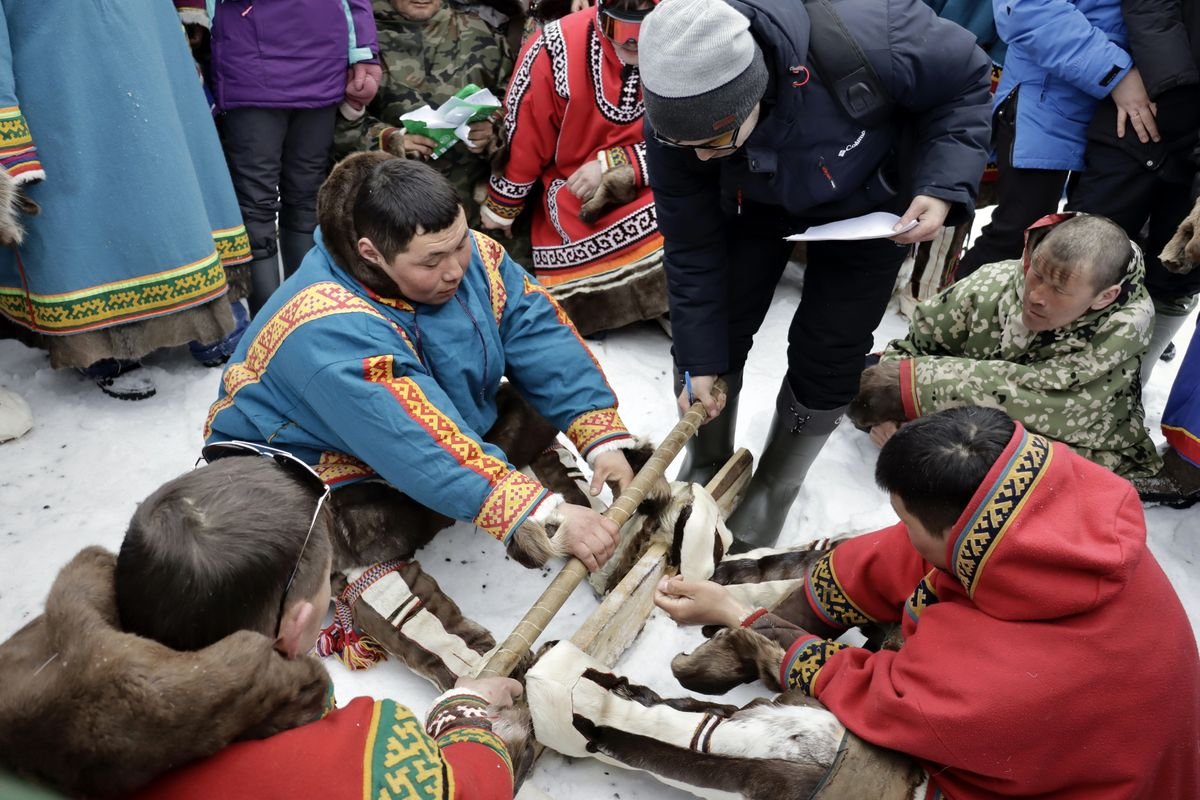 Город Надым день оленевода