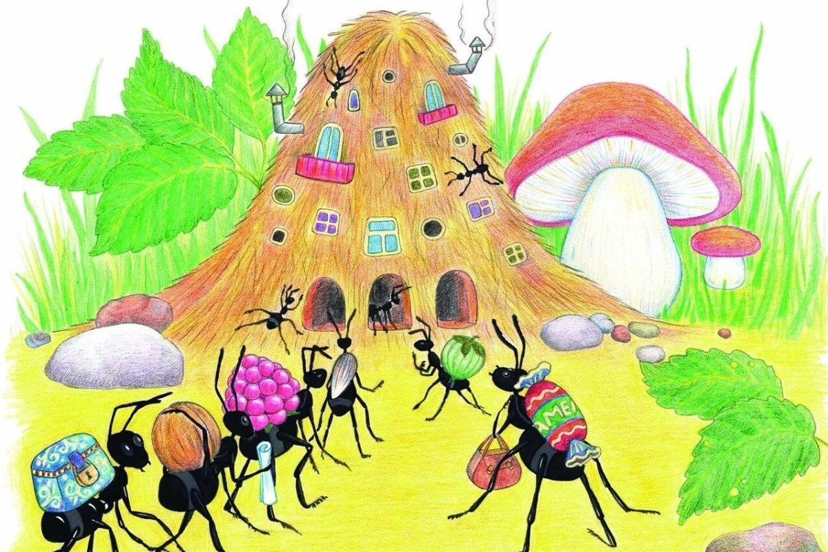 Муравьи зимуют