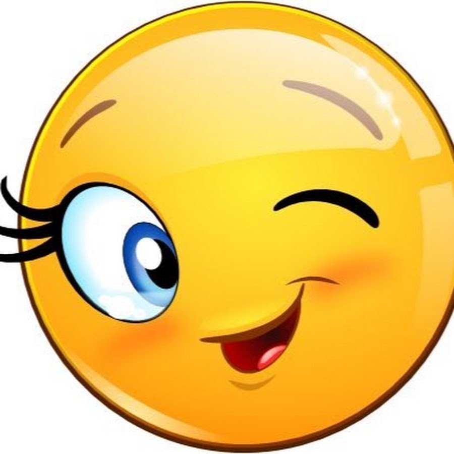 Подмигивающий смайлик с пальцем