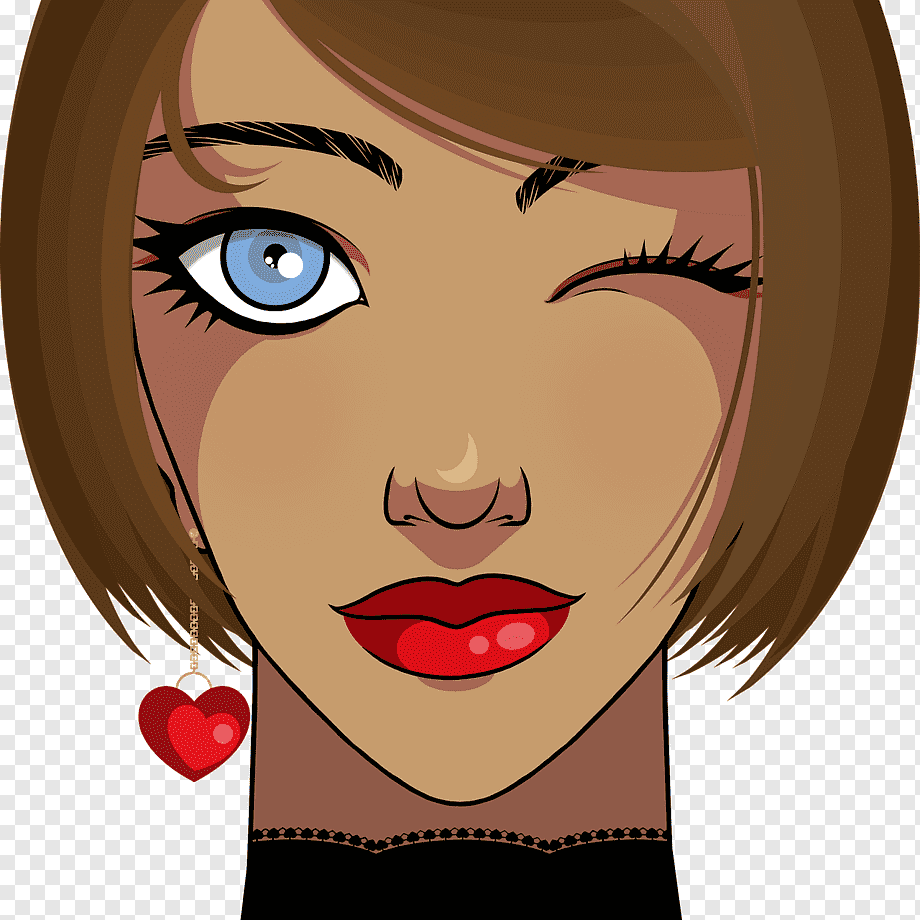 Стикеры блондинка