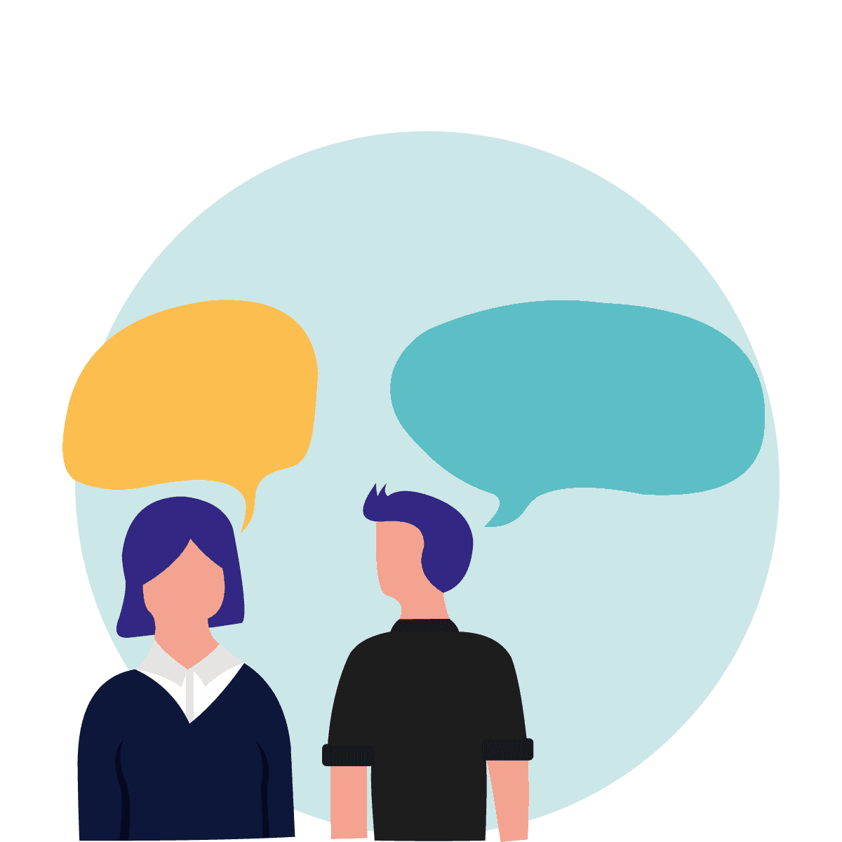 Диалог иллюстрация