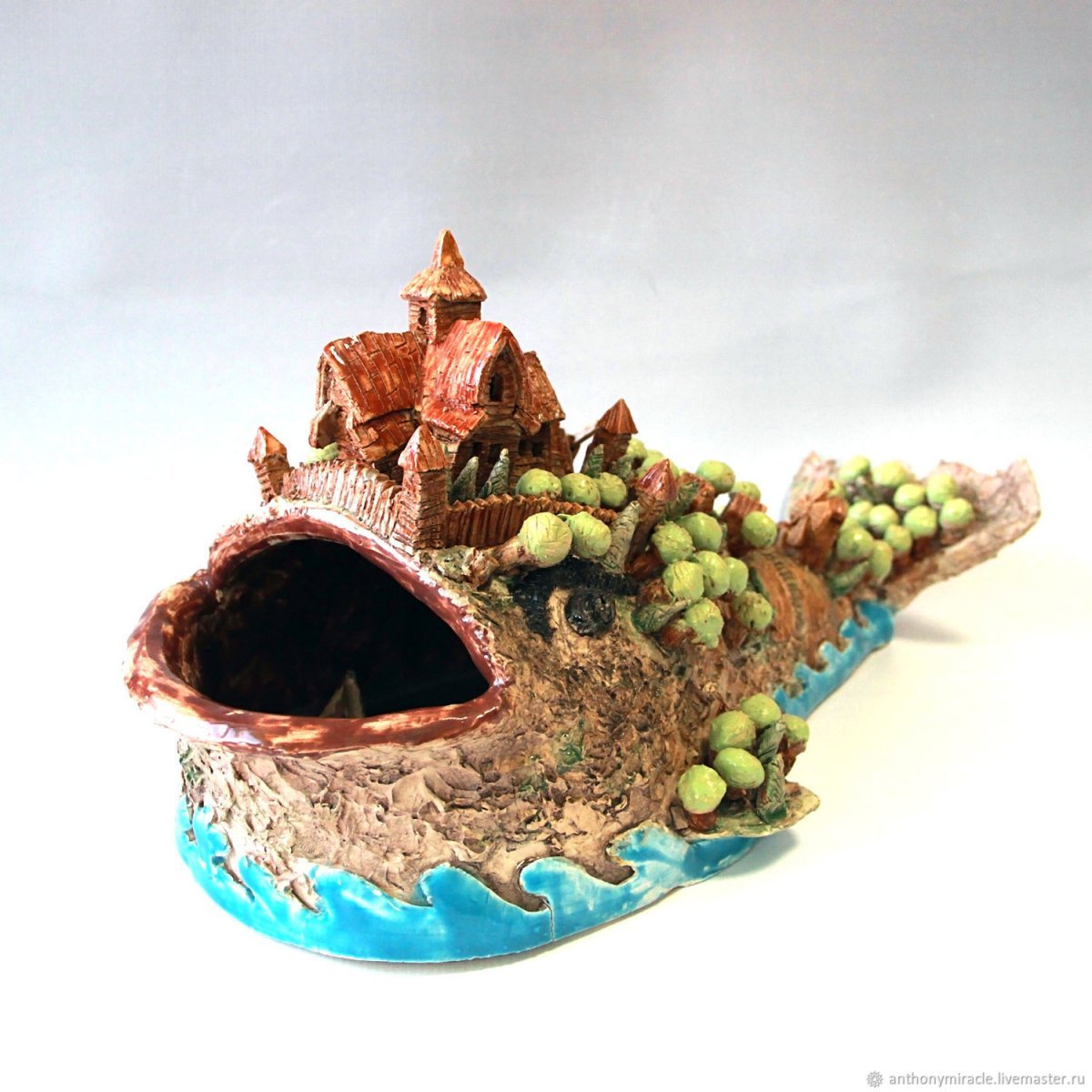 Гжель чудо юдо рыба кит