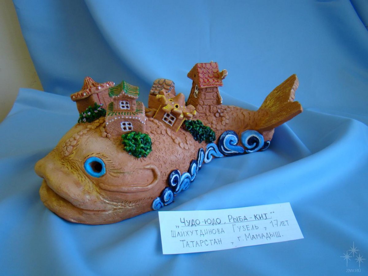 Скульптура «чудо-юдо рыба кит» экс-05