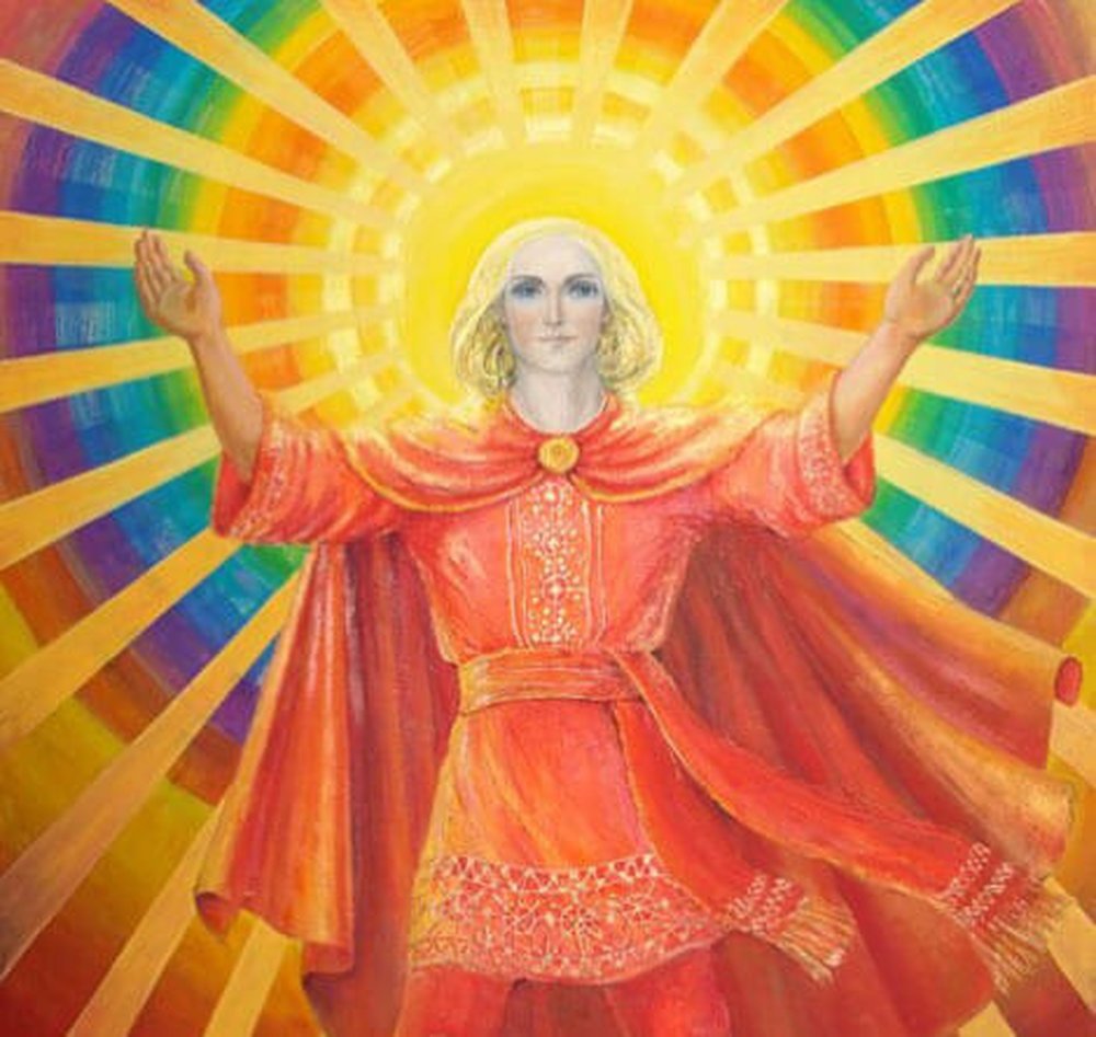 Солнце оригинальный рисунок