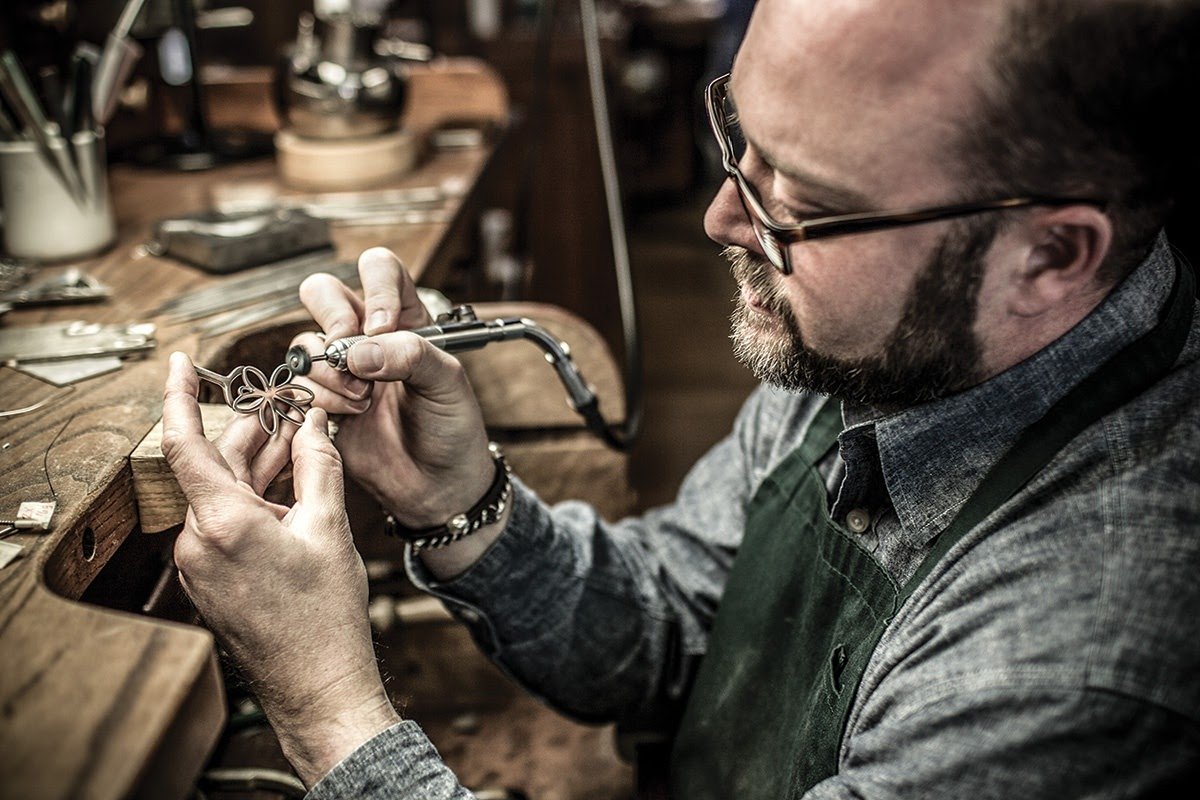 Джеймс кокс Часовщик ювелир портрет