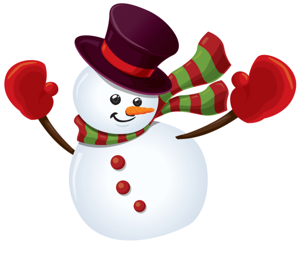 Новогодний Снеговик