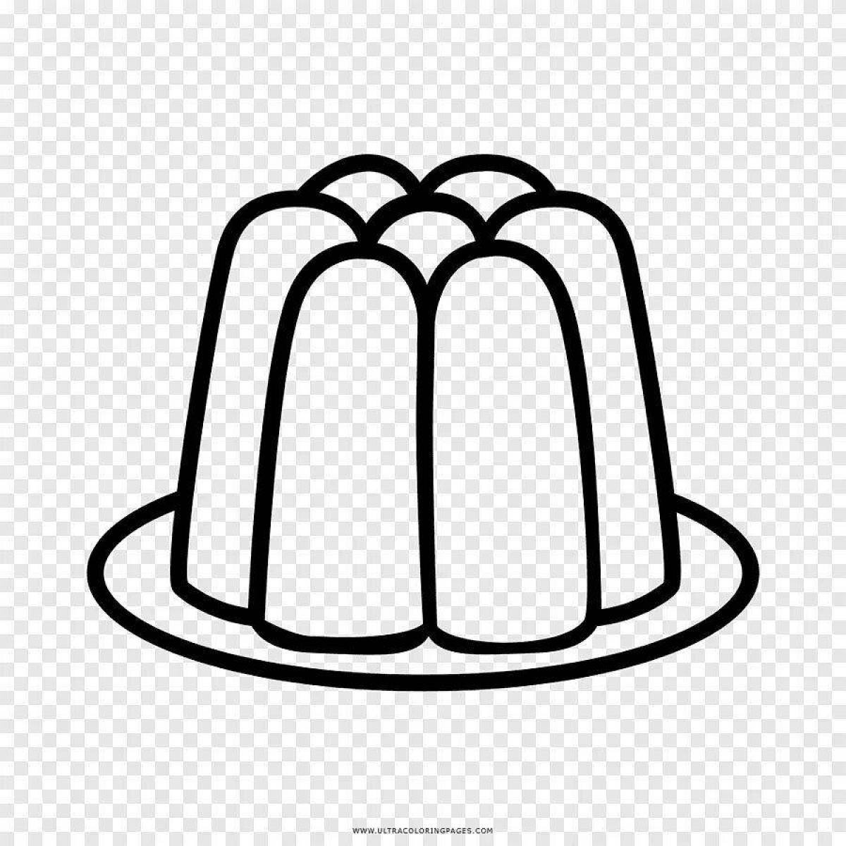 Желе рисунок туториал