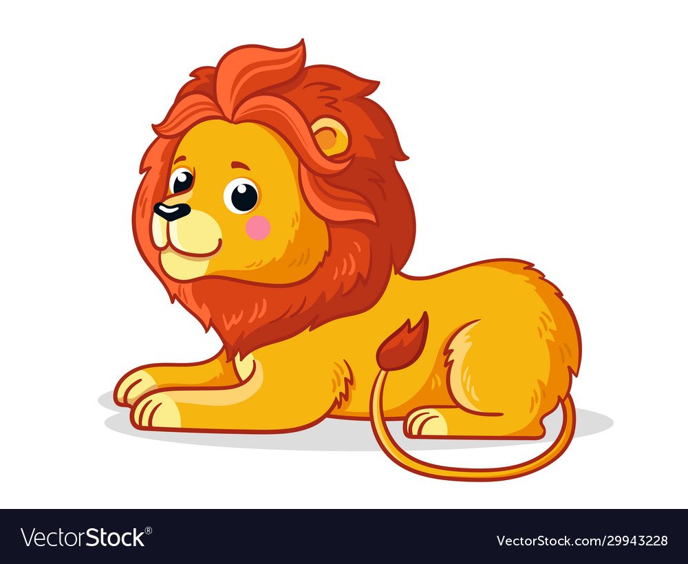 Морда Льва для детей