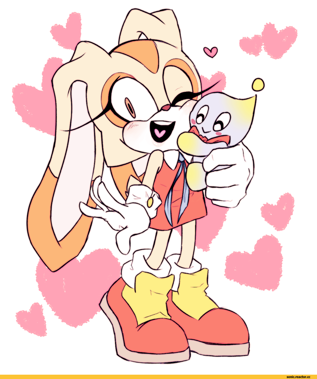 Крим и Ванилла кролики