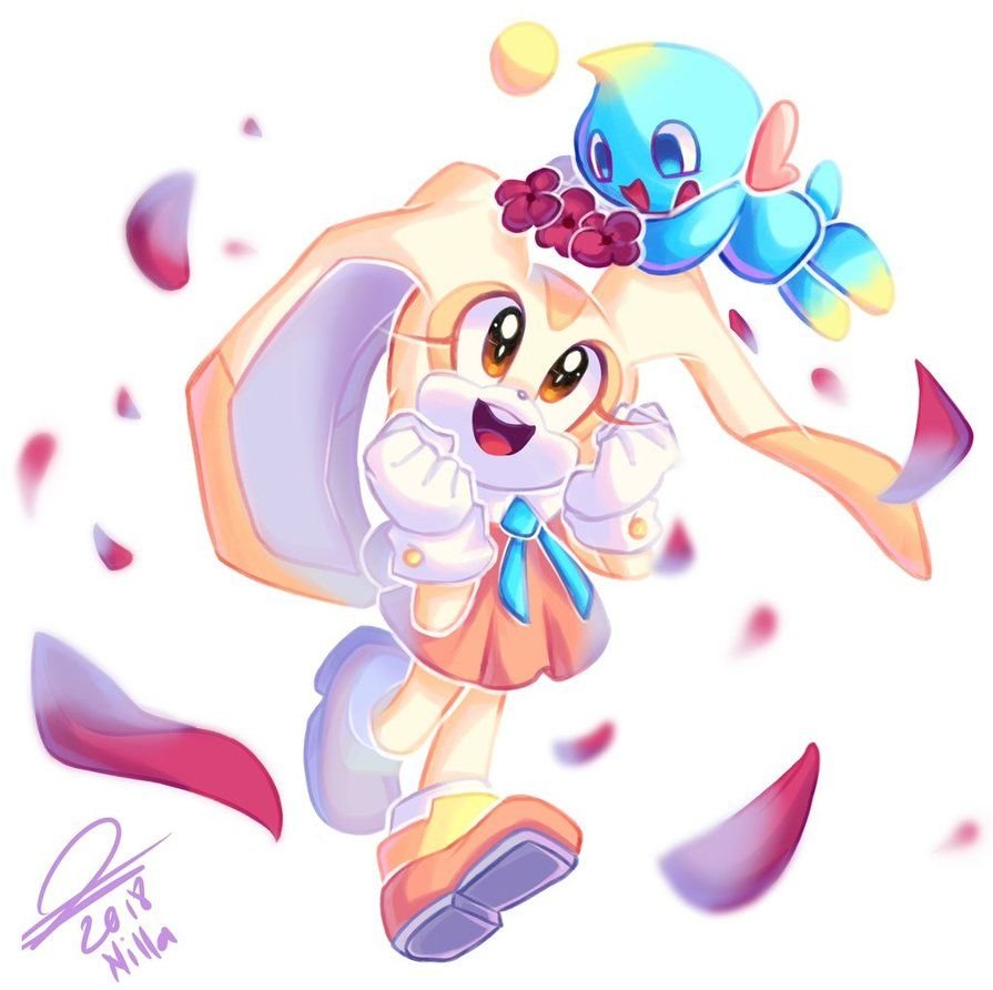 Cream the Rabbit Art