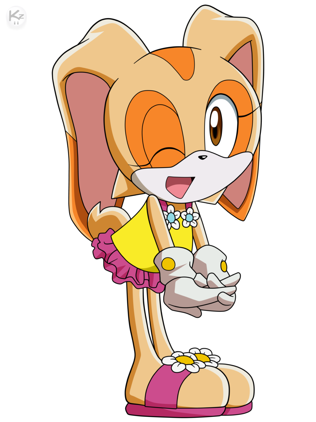 Крольчиха Крим из Соника Икс