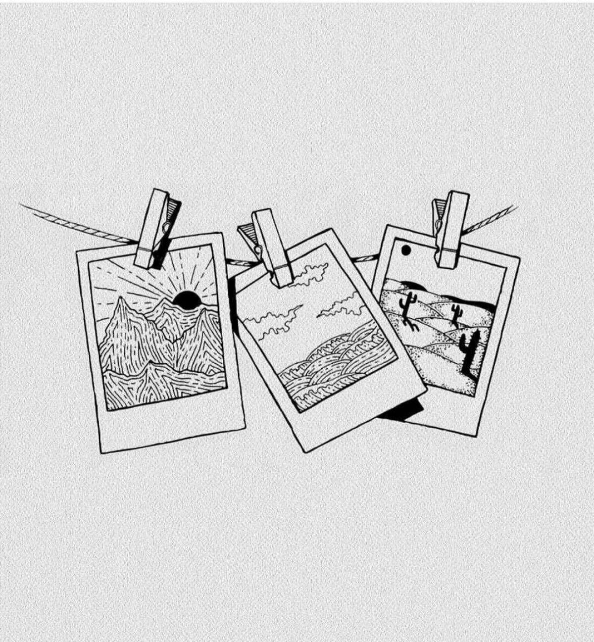 Маленькие рисунки для скетчбука