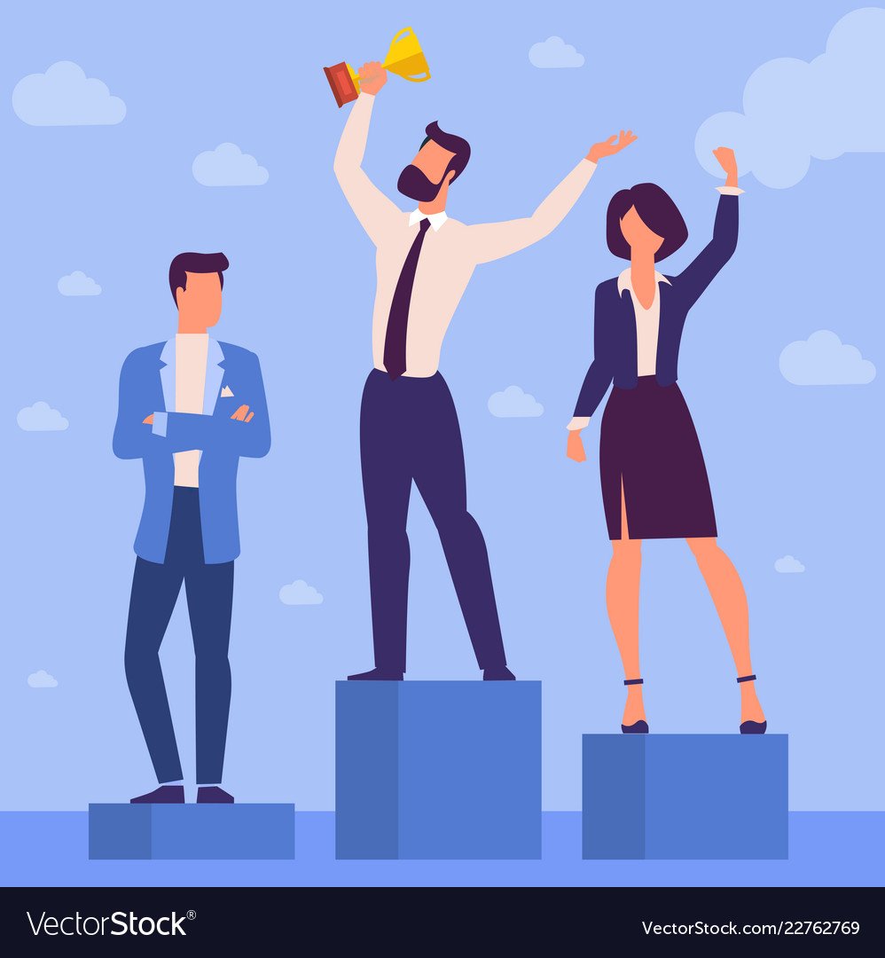 Человечек на пьедестале