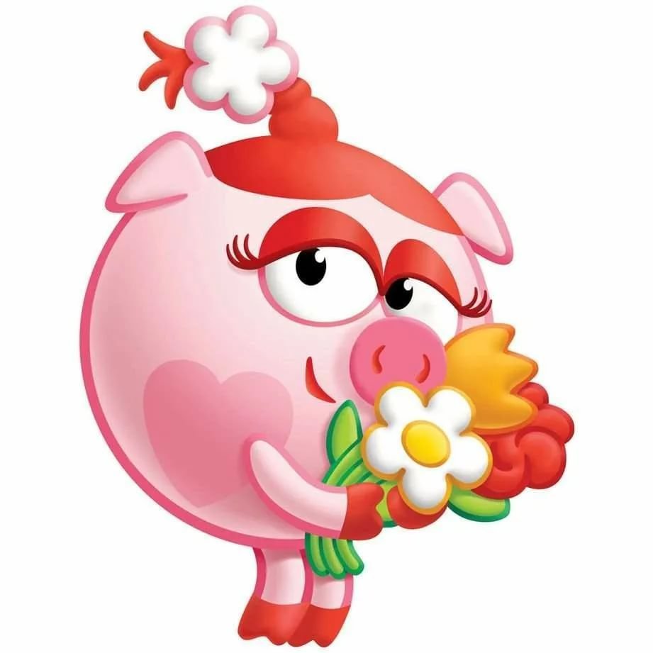 Нюга повар Смешарики Нюша