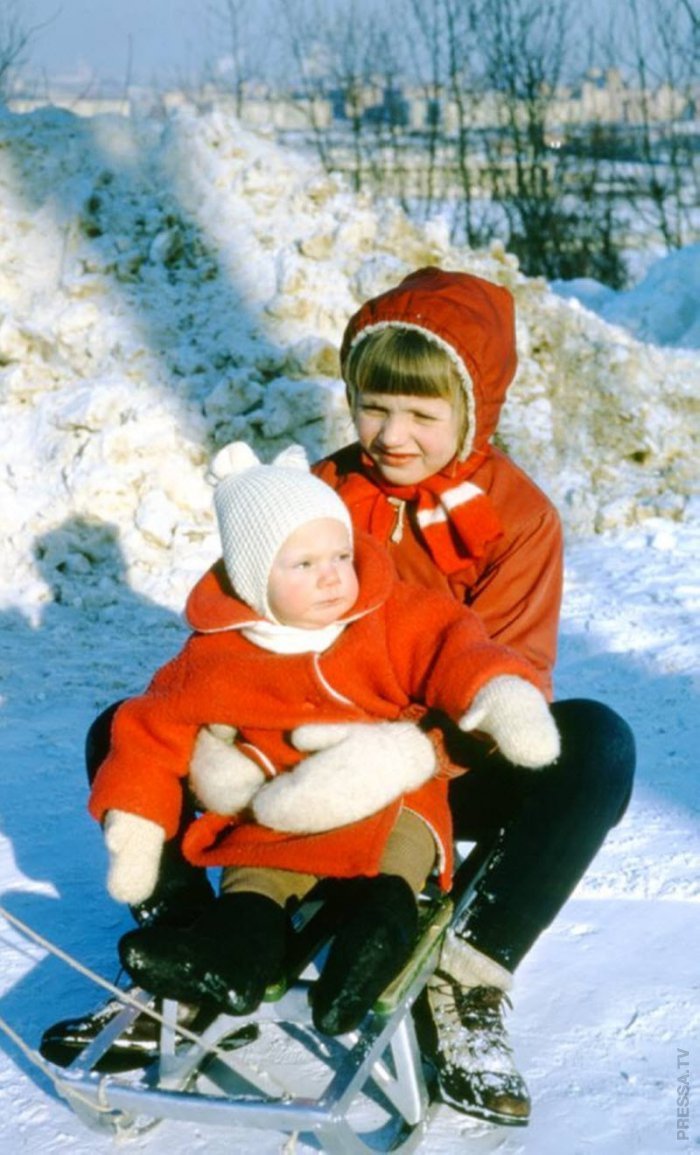 Детство зимой