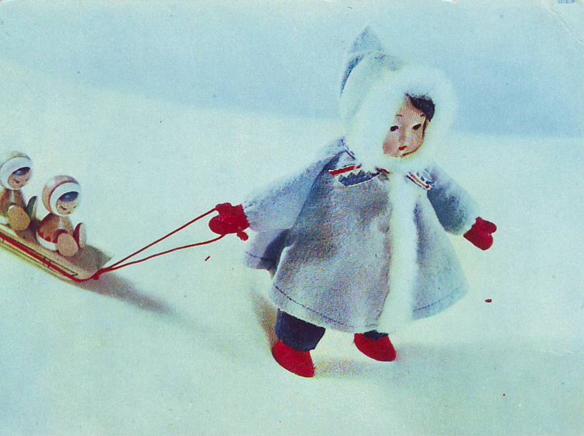 Зимние детки СССР