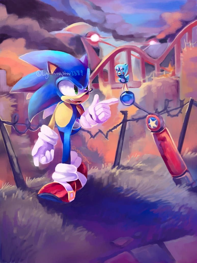 Соник Фанарт