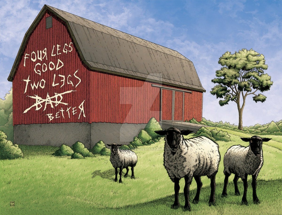 Куры в сарае