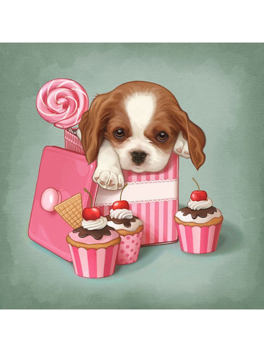 Праздничный Мопс