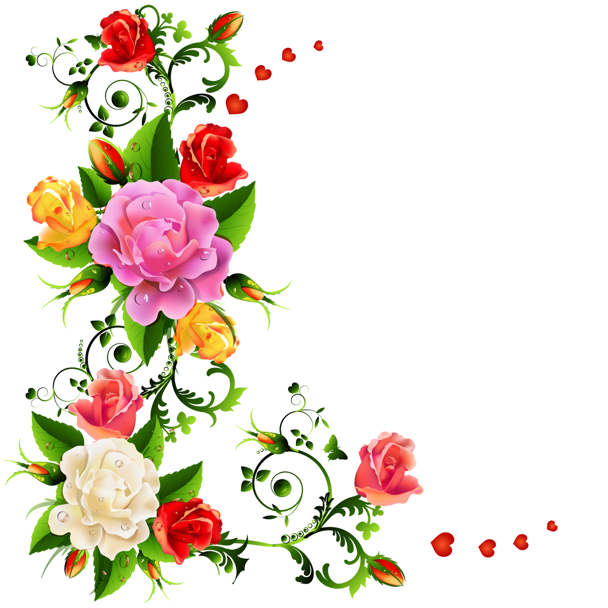 Цветы для фотошопа