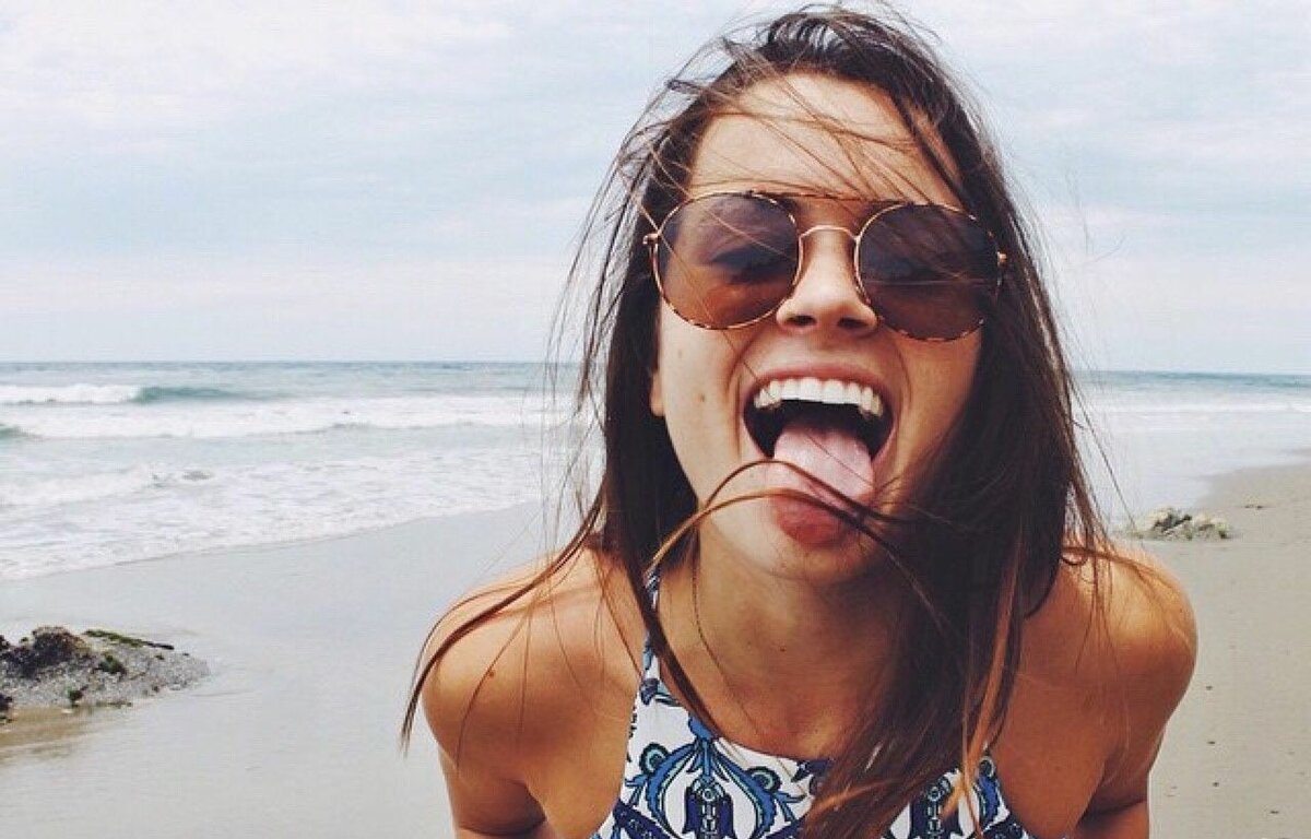 Подружки на море