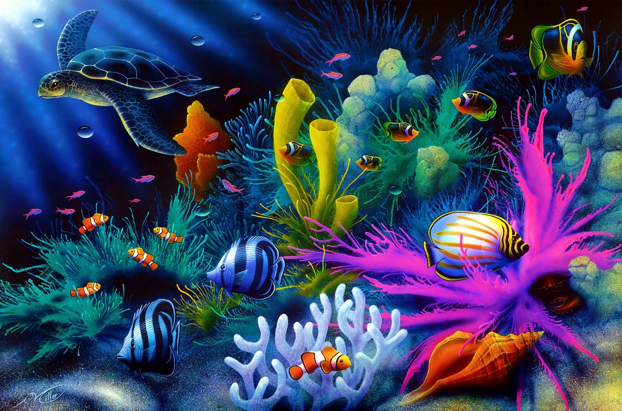 Найди подводный мир