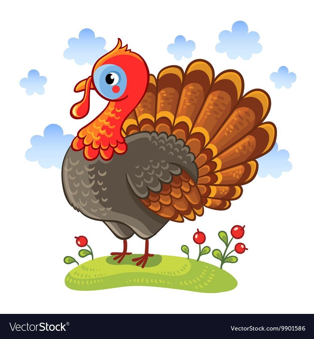 Индюк мультяшный