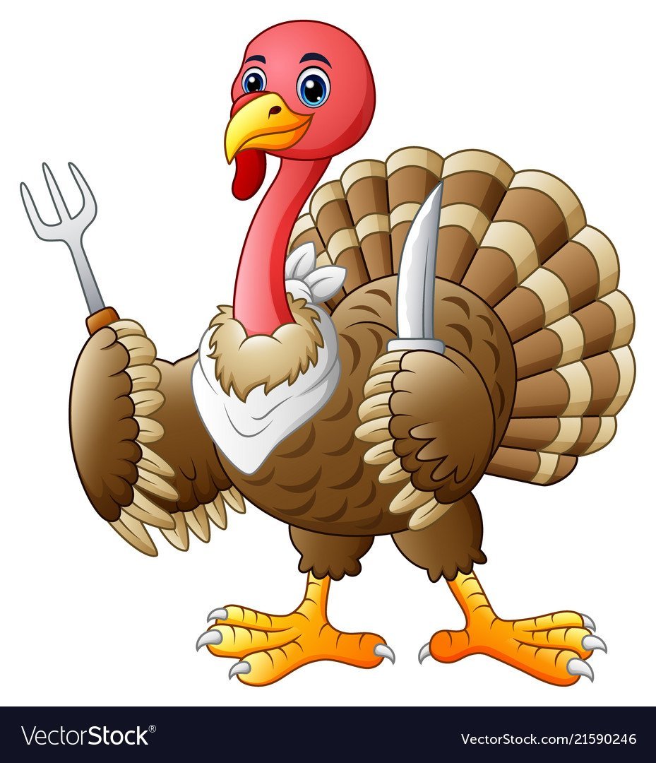 Индюк индюшка индюшонок мультяшные