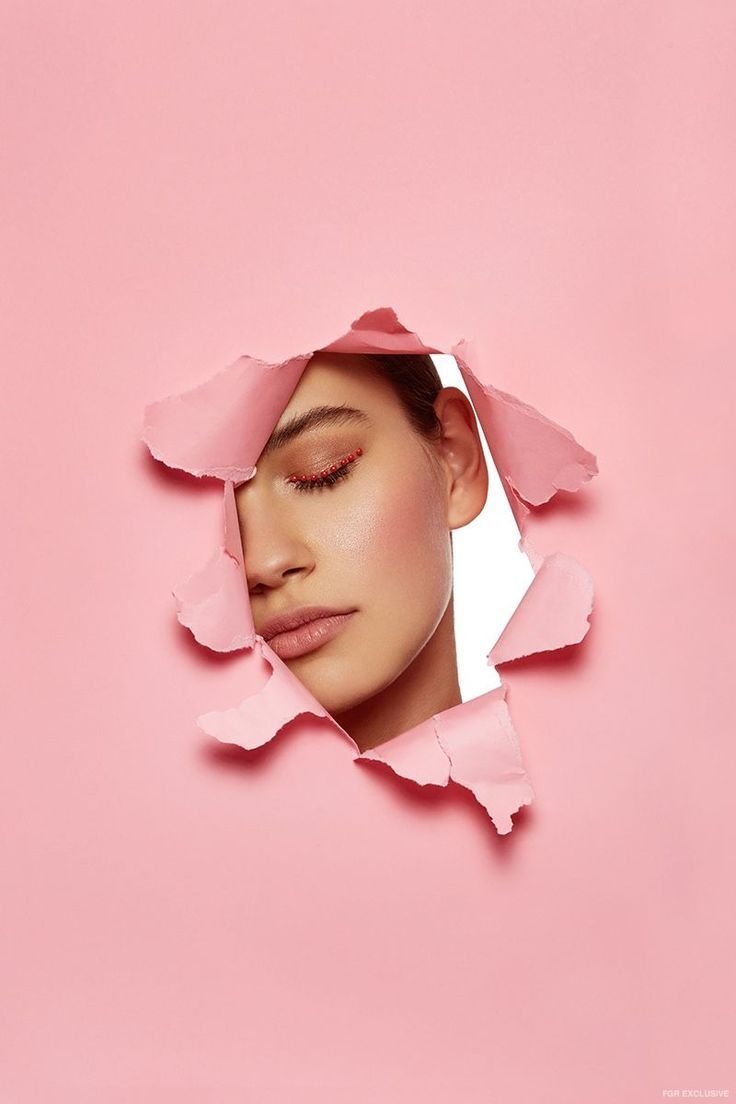 Косметология розовый фон