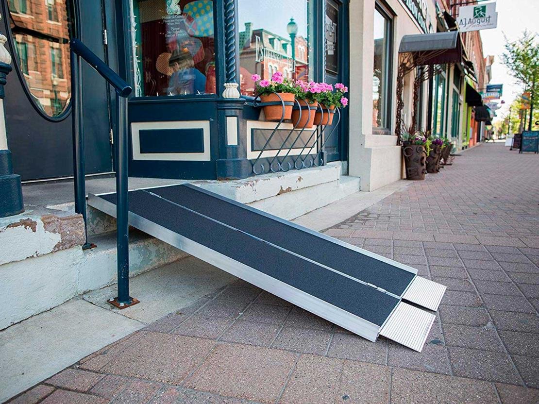 "Пандус в гараж" пропеллером