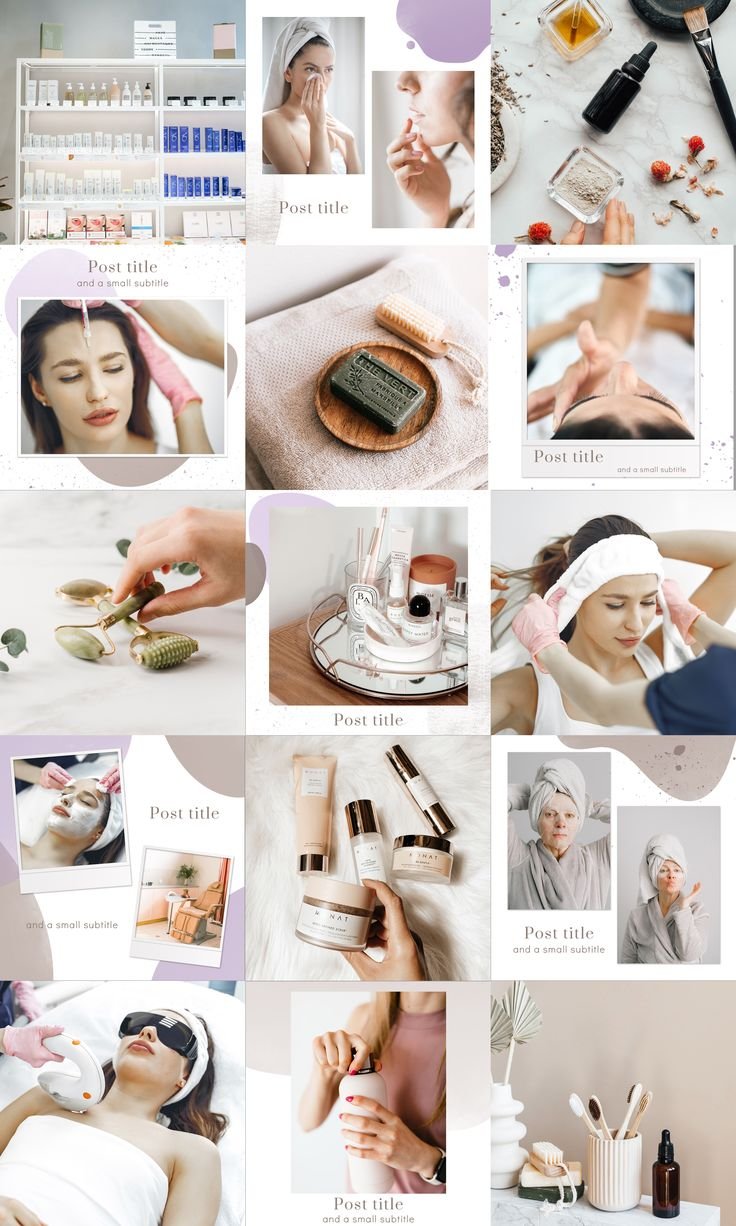 Постер косметология