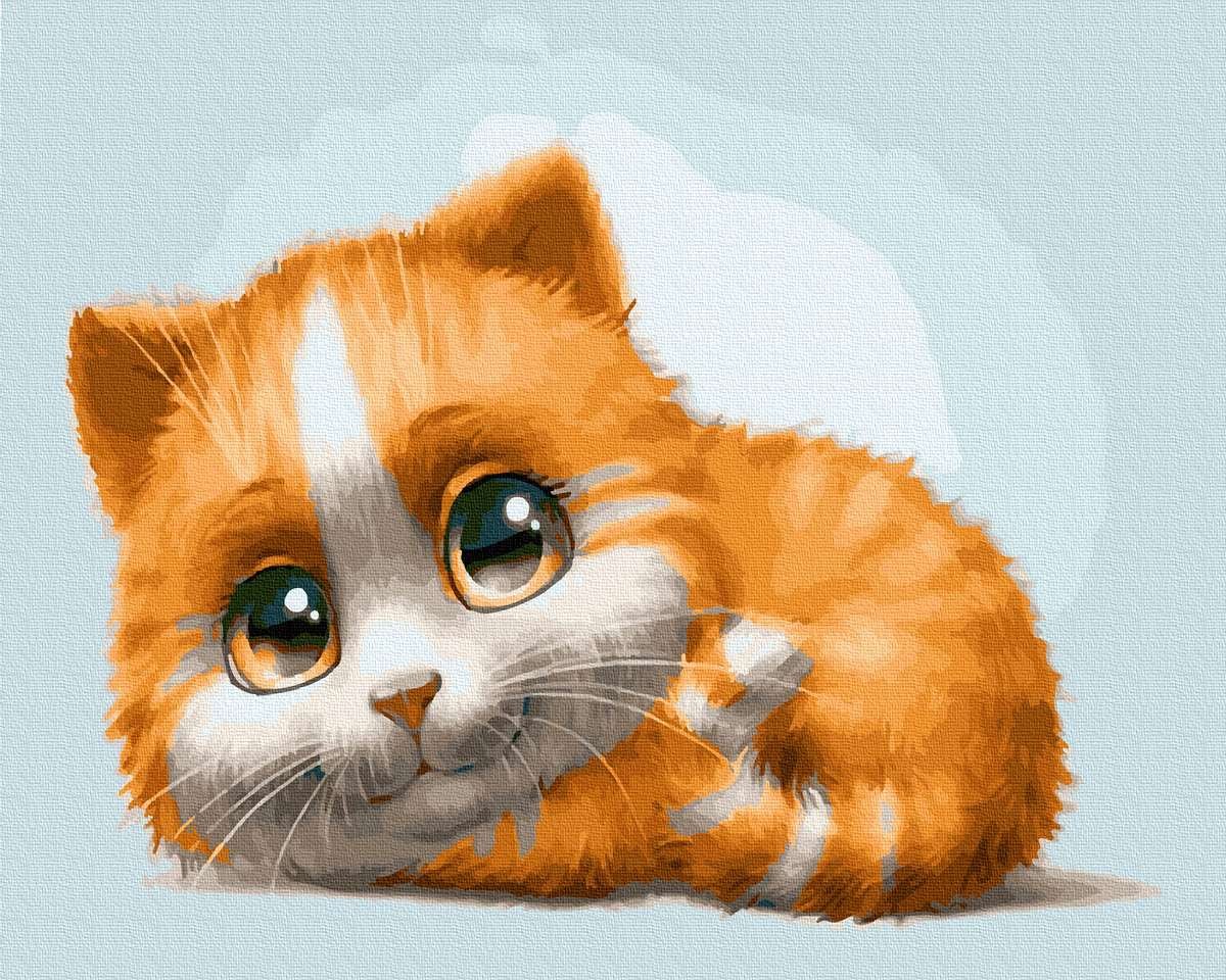 Рыжая кошка