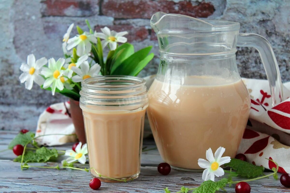 Топленое молоко домашнее