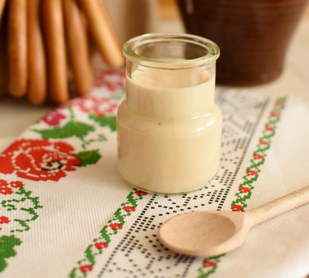 Кисель молочный густой