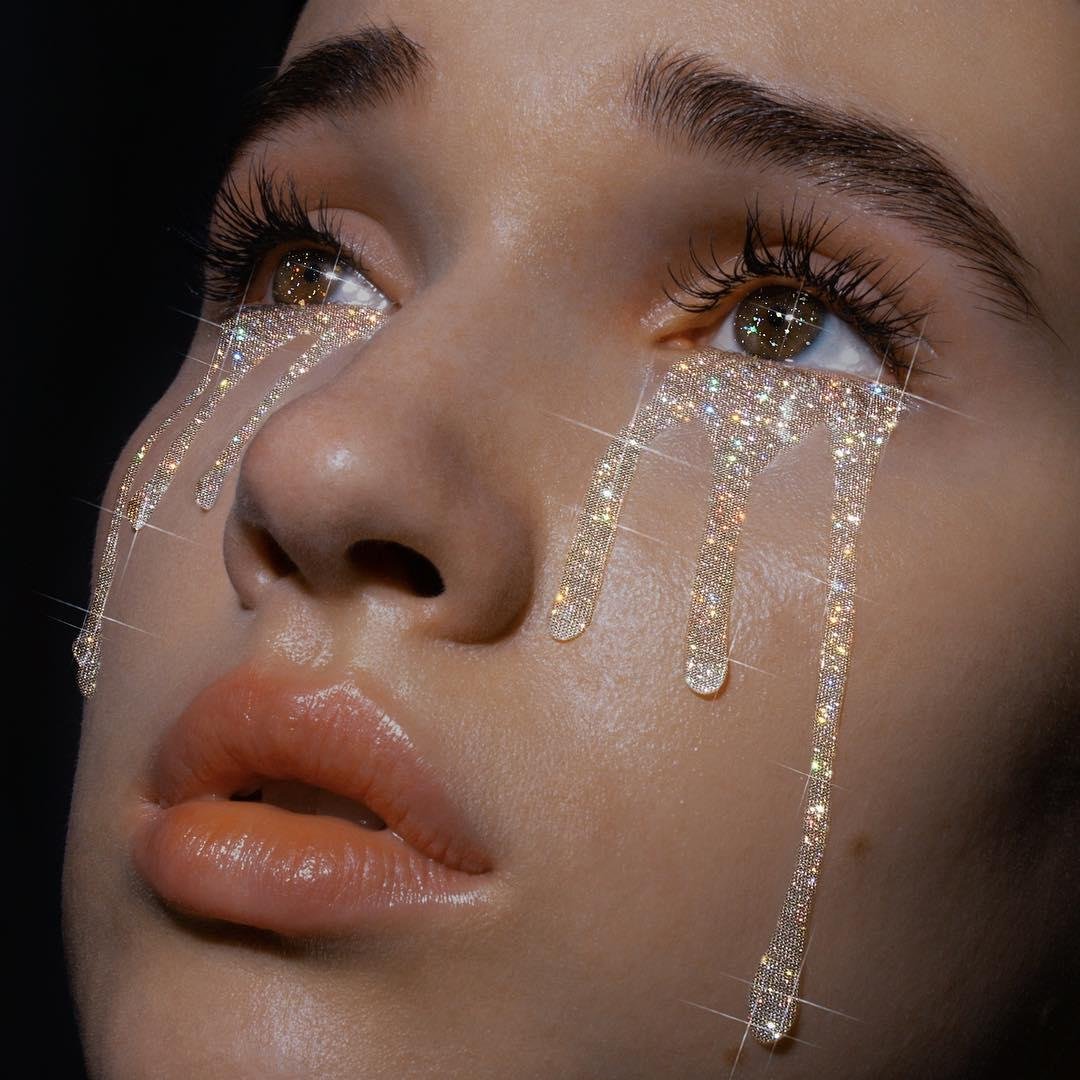 Глаз девушки Эстетика