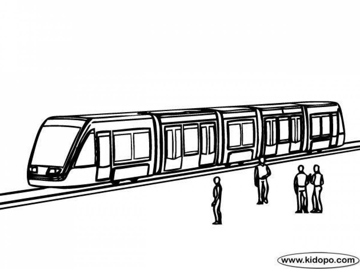 Поезд метро картинки для детей