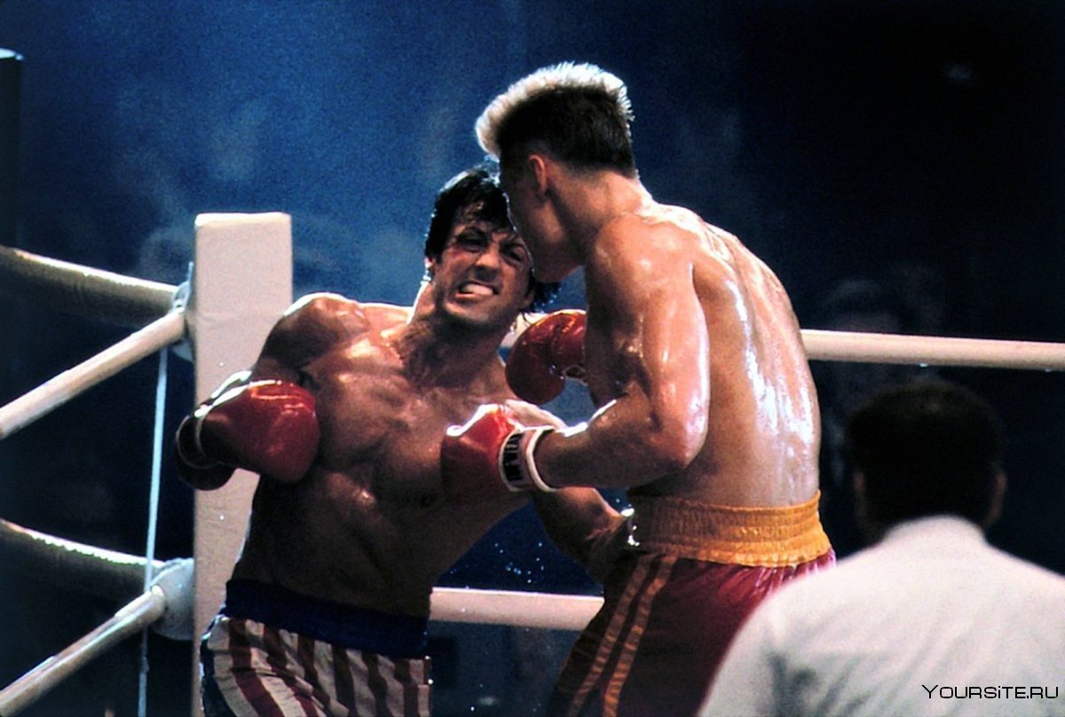 Бой Рокки и Драго