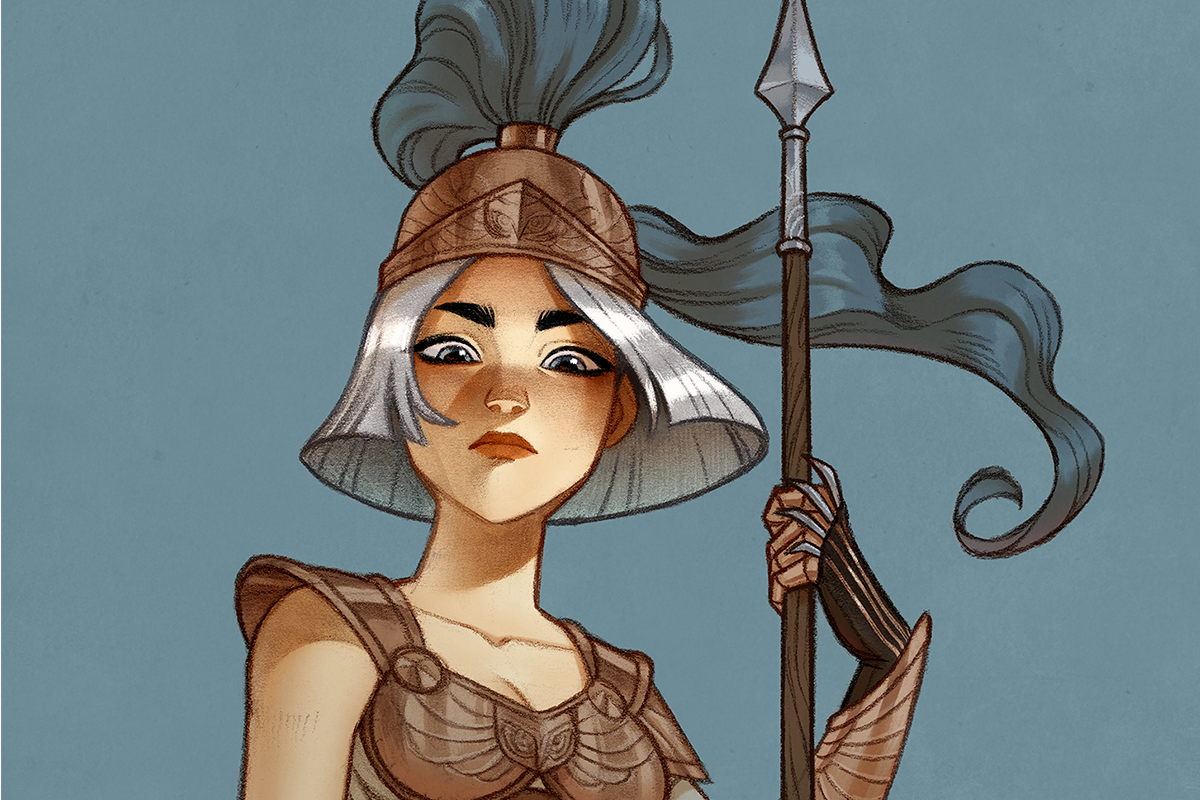 Афина богиня воительница