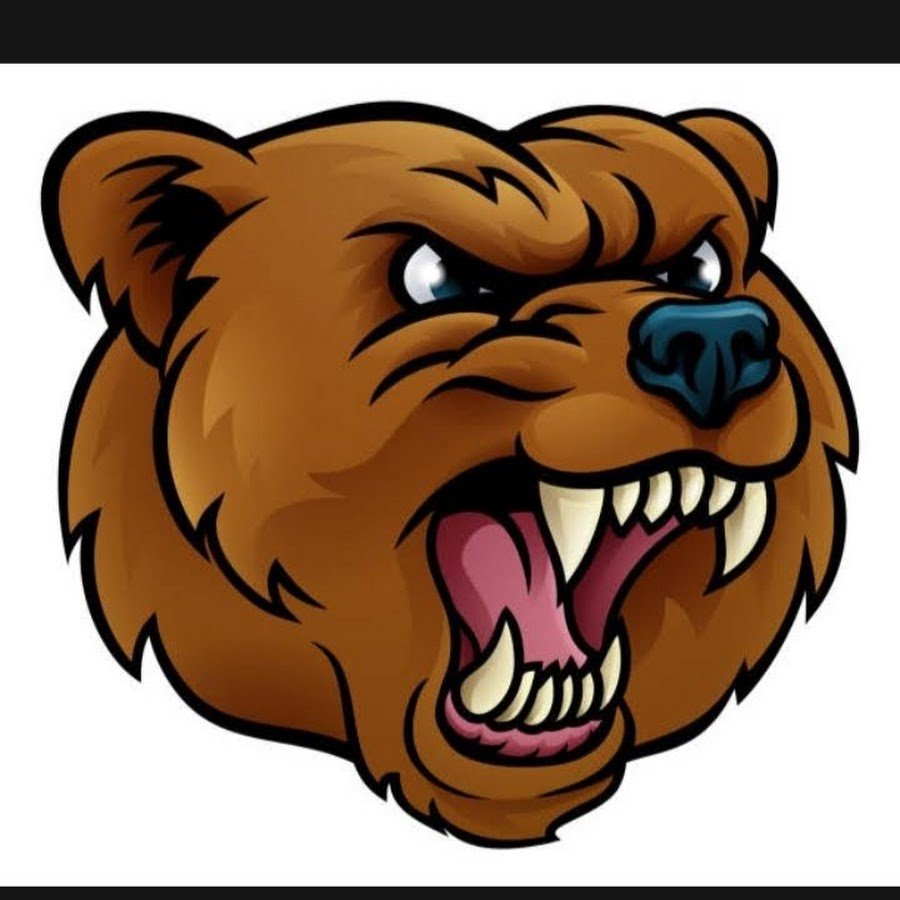 Эскиз медведя легкий