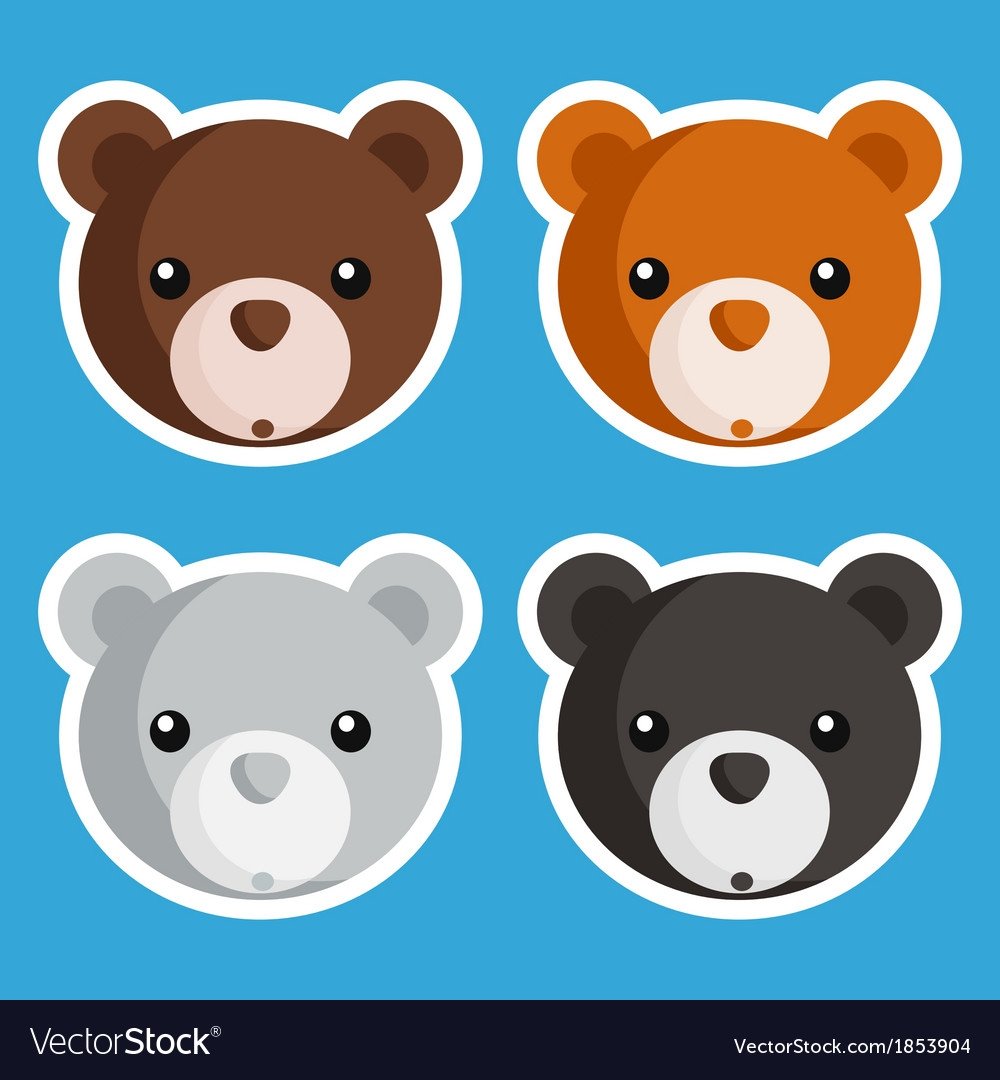 Голова медведя для выжигания