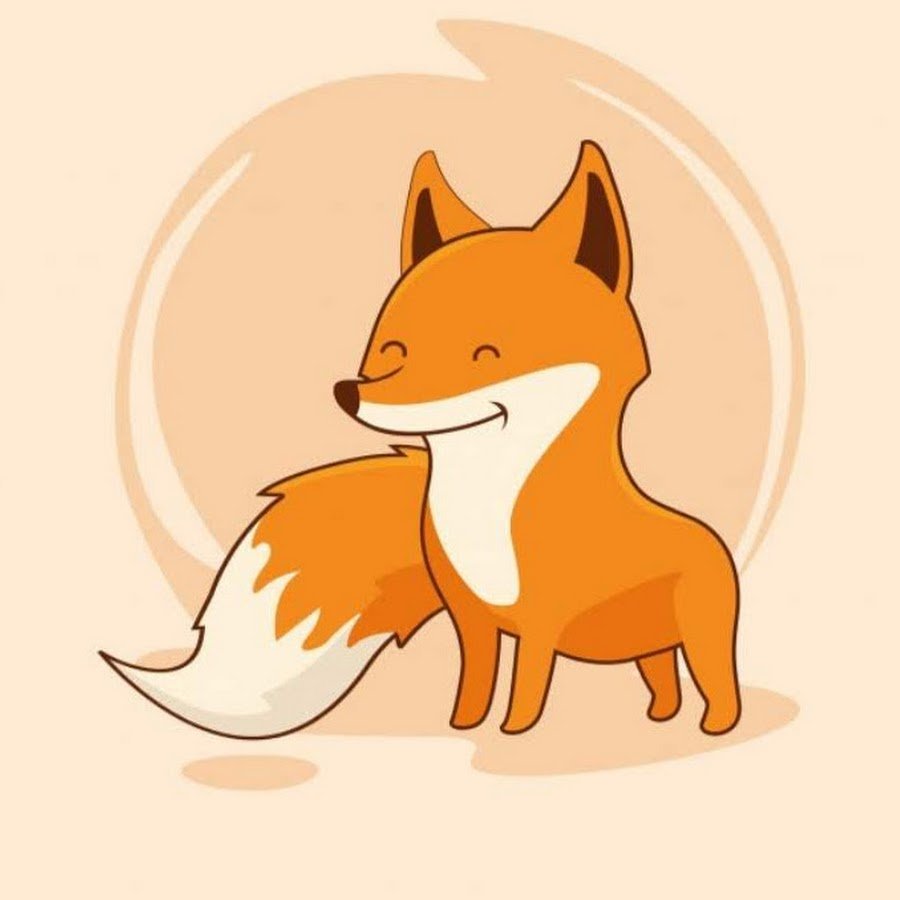 Лиса для срисовки