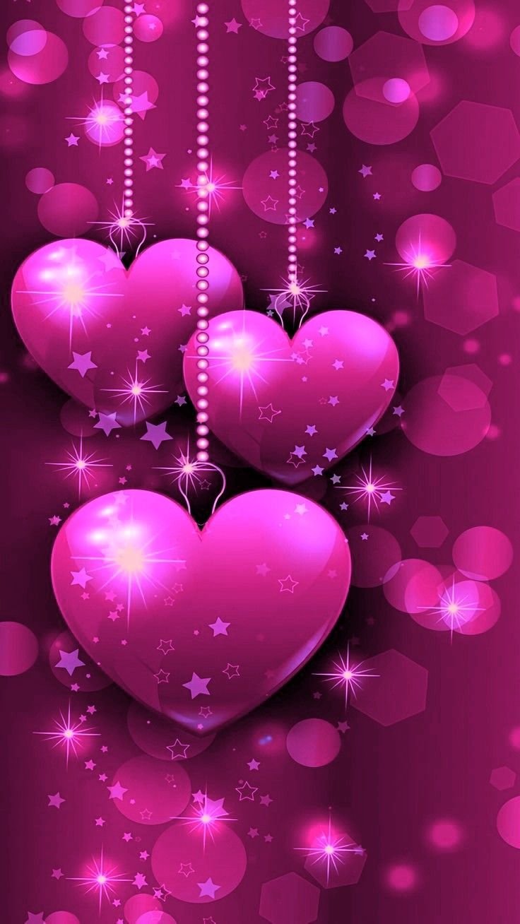 Сердечки вертикальные