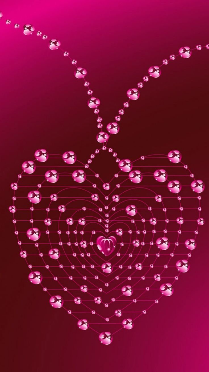 Сверкающие сердечки