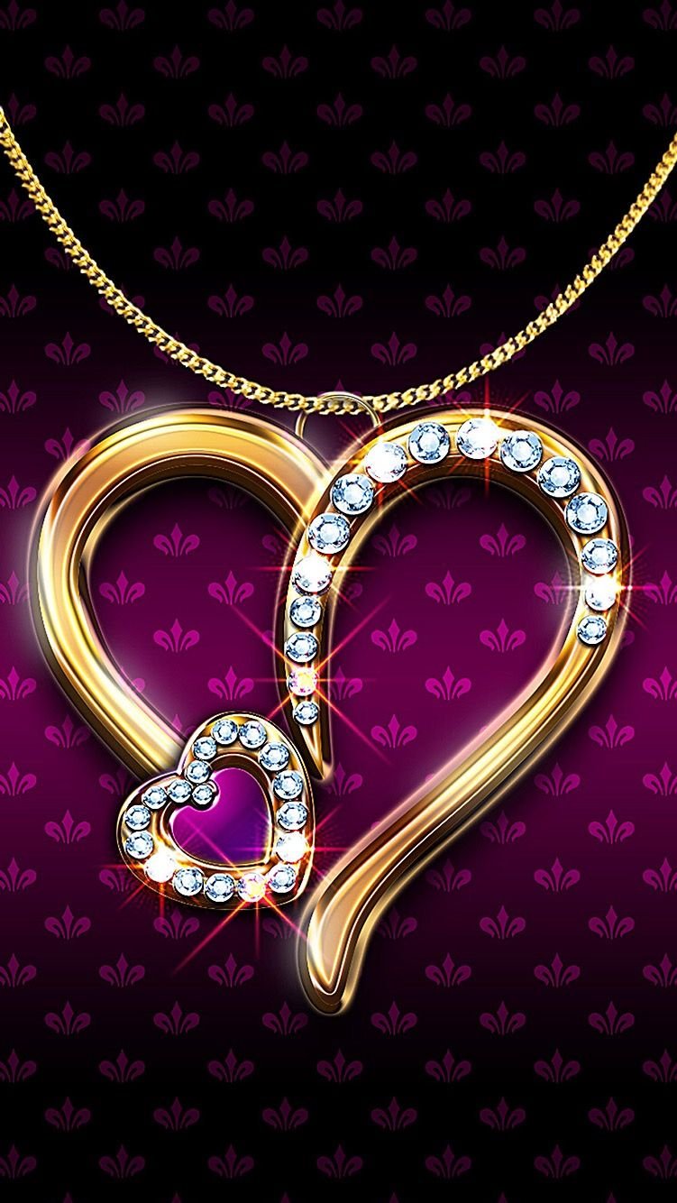 Гламурные обои на телефон